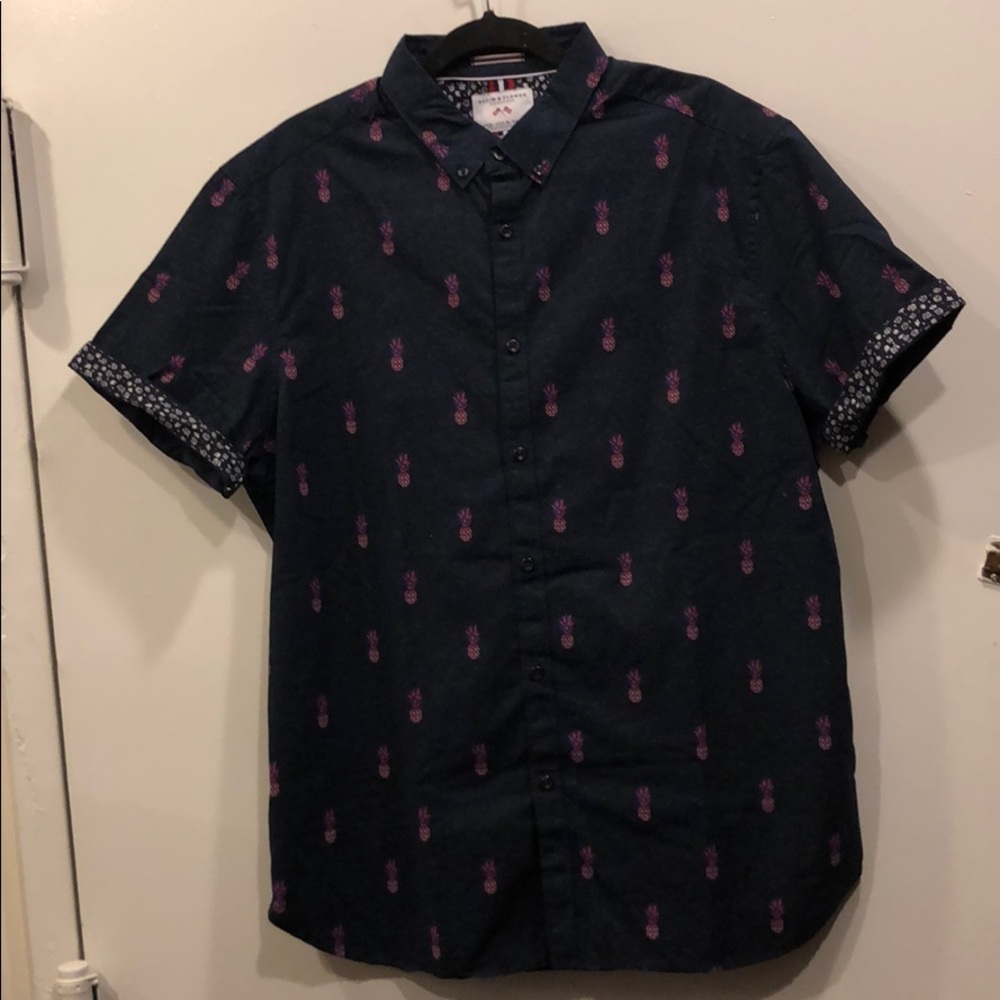 Denim & Flower short sleeve button up